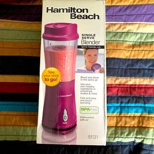 BRAND NEW, NEVER OPENED Hamilton Beach Blender